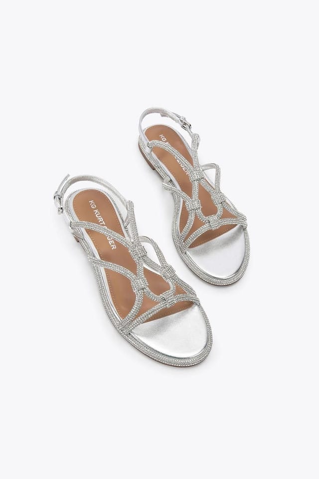 KG Kurt Geiger KG Kurt Geiger Women's 'Roonie' Sandals in Silver - 2