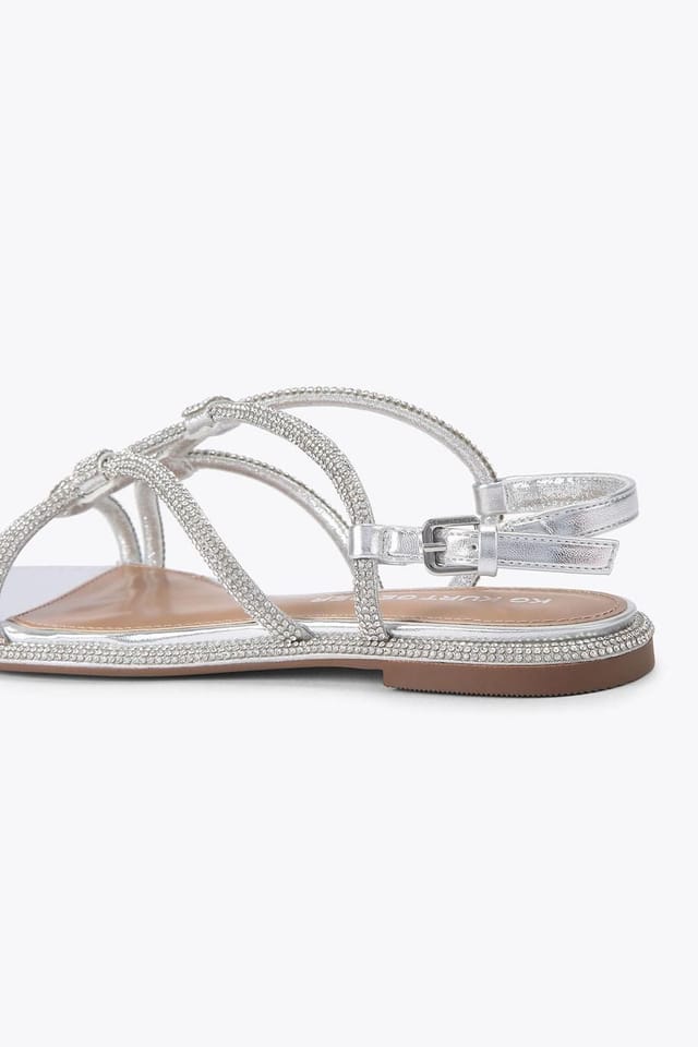 KG Kurt Geiger KG Kurt Geiger Women's 'Roonie' Sandals in Silver - 3