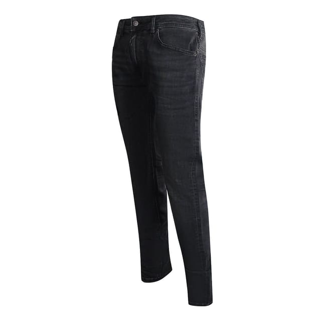 Diesel Diesel Men's Tommer-R Black Faded Denim Pants - 3