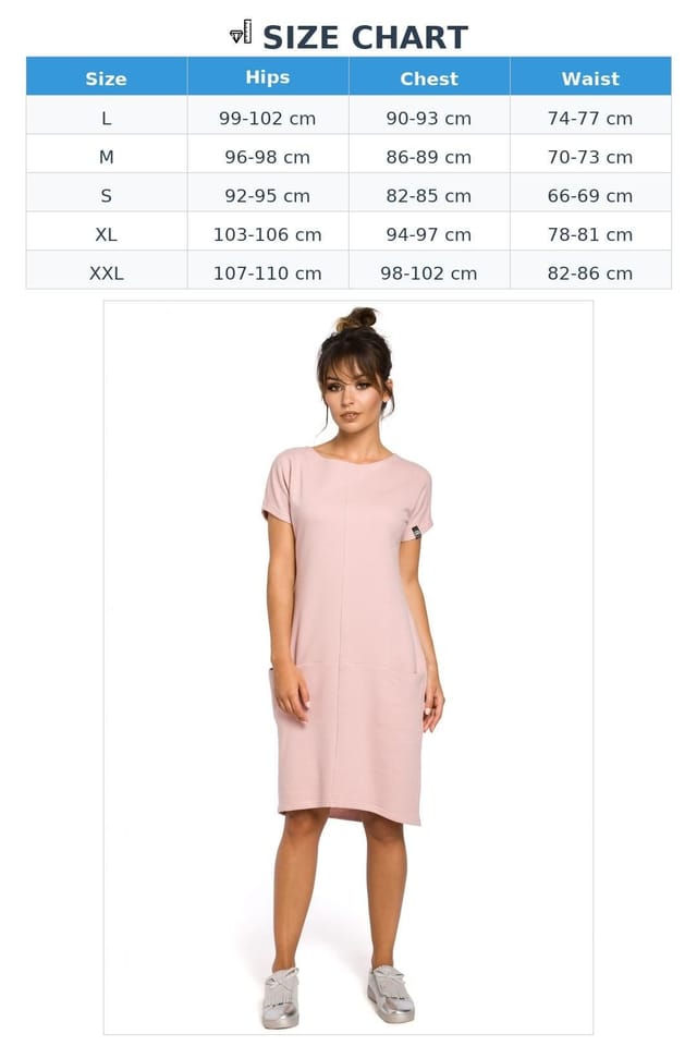 Love Lace Love Lace Women's Comfortable Seam Pocket Day Dress in Pink - 3