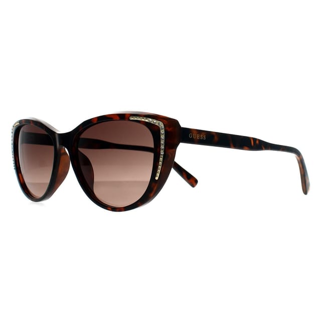 Guess Guess Women's Cat Eye Dark Havana Brown Gradient GO00006 - 2