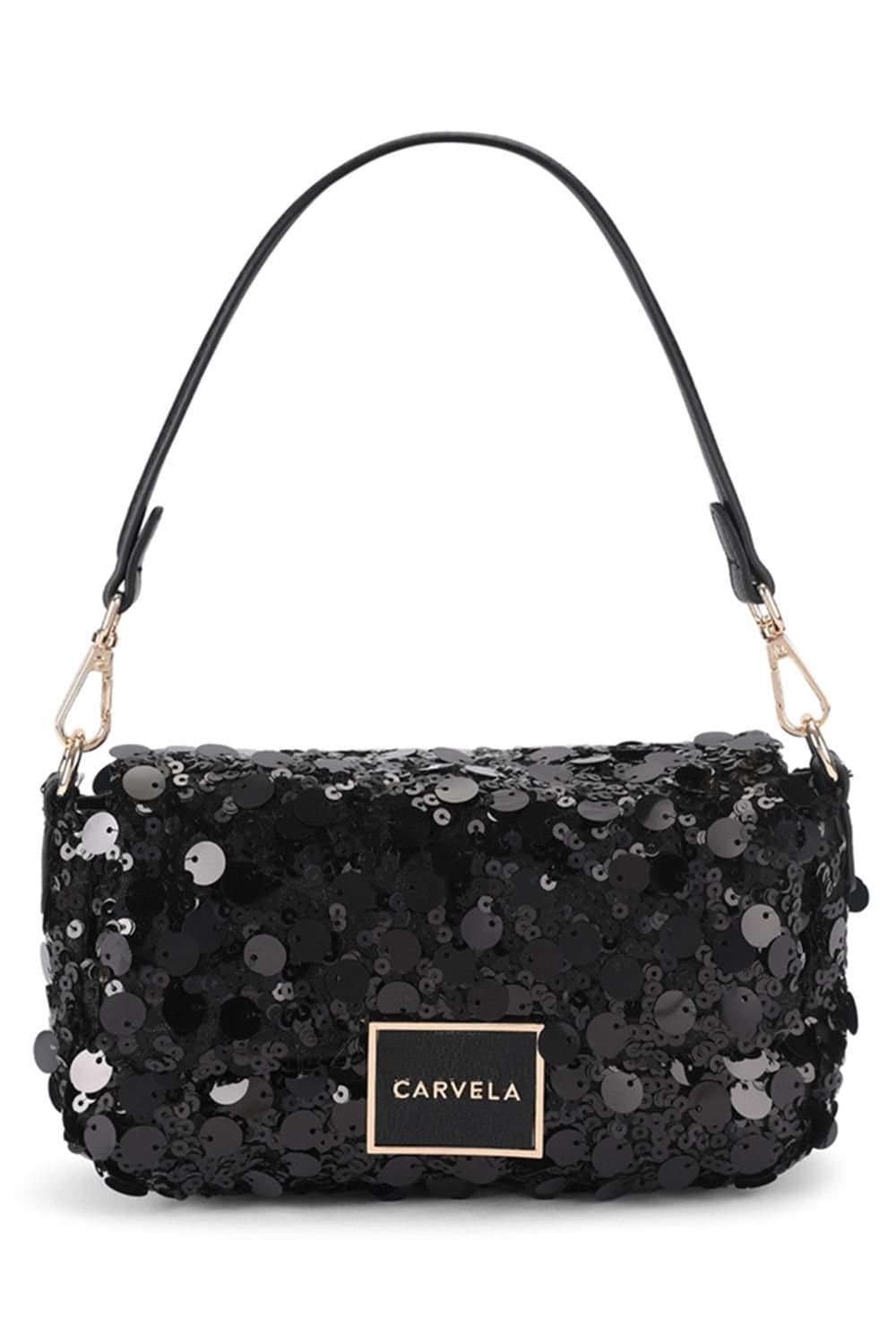 Carvela Carvela Women's 'Jessica Sequin Bag' in Black