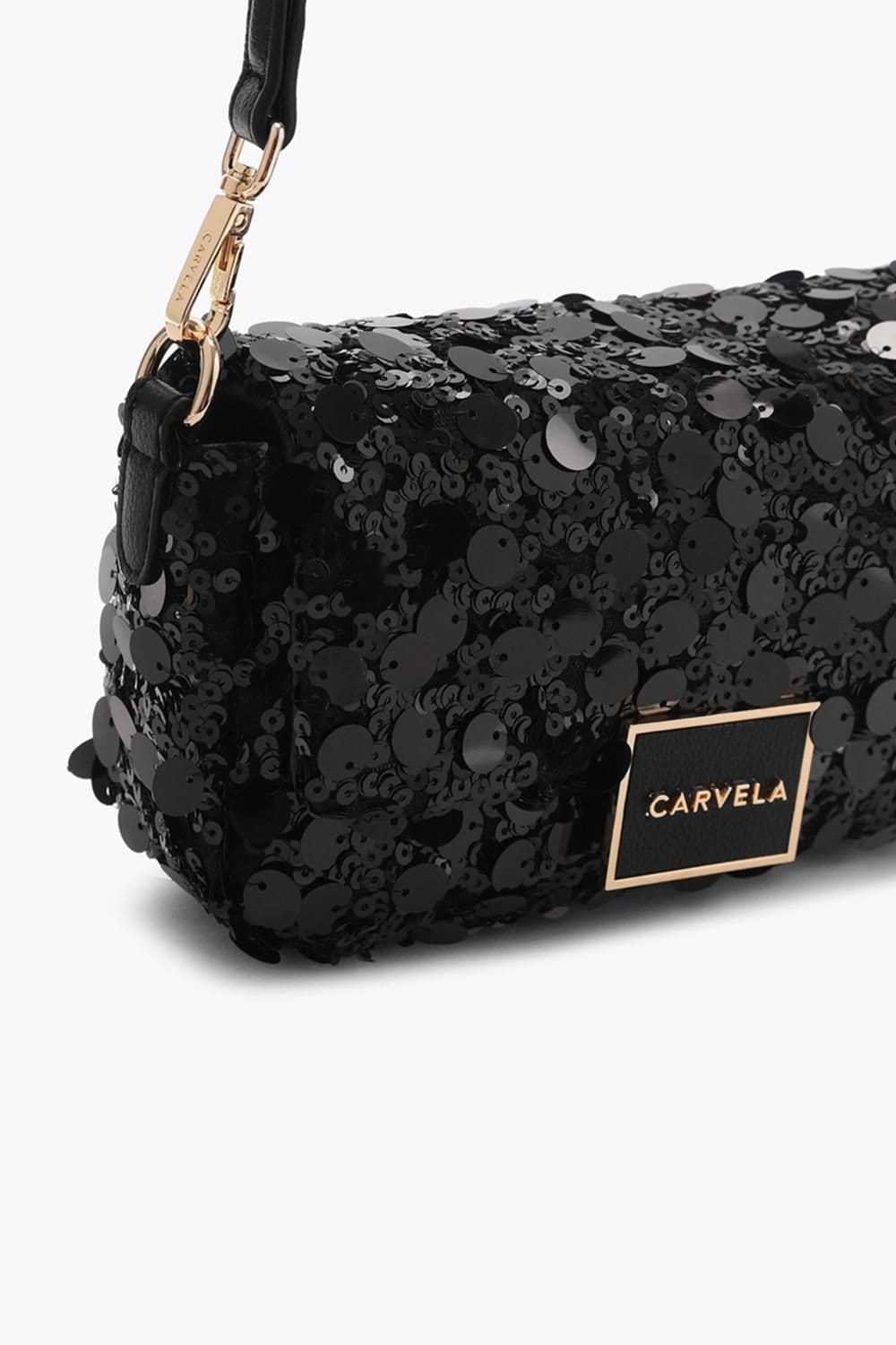 Carvela Carvela Women's 'Jessica Sequin Bag' in Black - 4