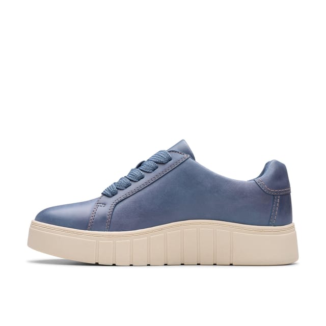 Clarks Clarks Women's Mykah Joy Denim Blue Trainers - 2