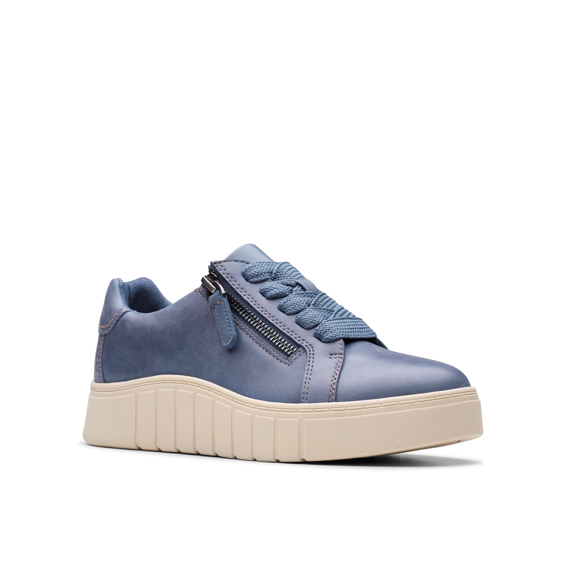 Clarks Clarks Women's Mykah Joy Denim Blue Trainers - 4