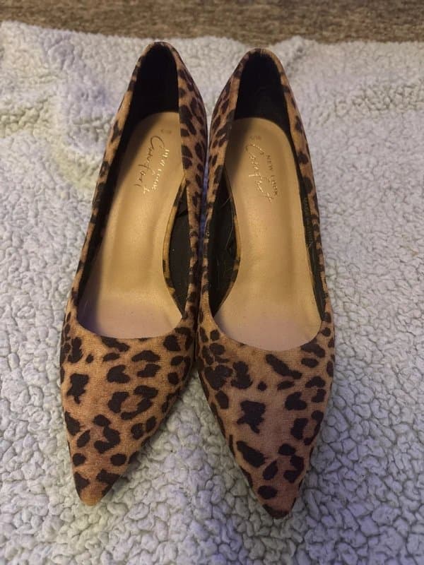 New Look Leopard print heels