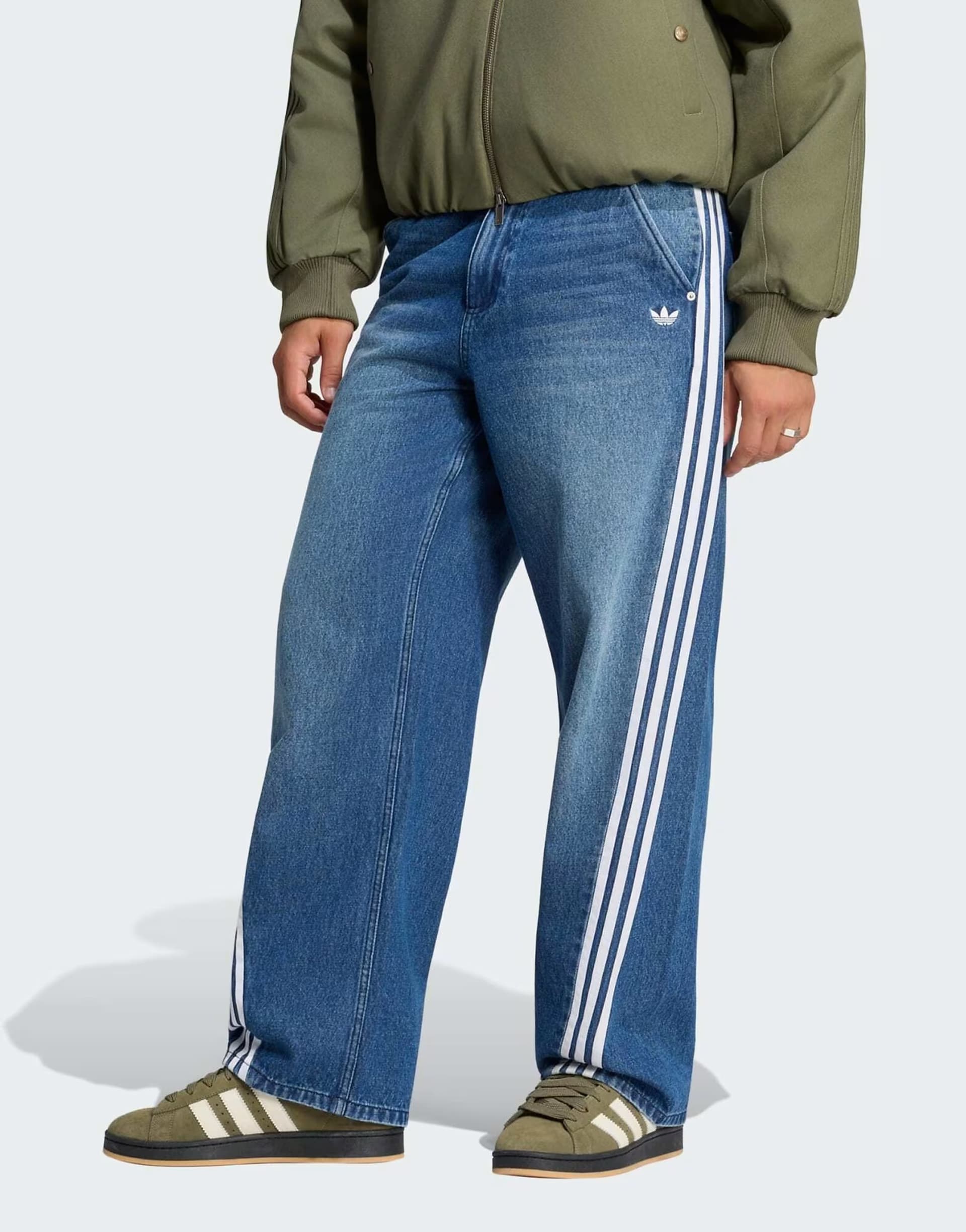 ASOS adidas Originals Adilenium 6 denim jeans in blue