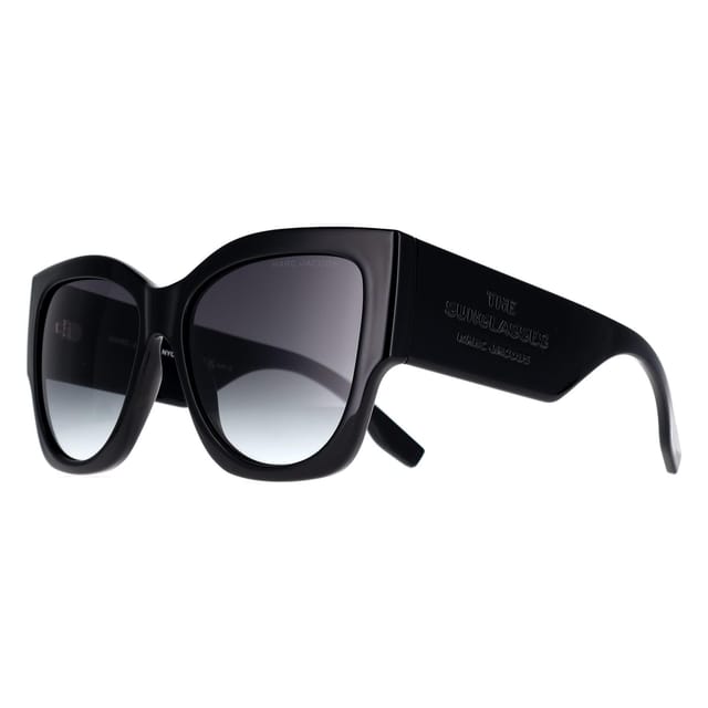 Marc Jacobs Marc Jacobs Women's Square Black Dark Grey Gradient MARC 859/S - 2