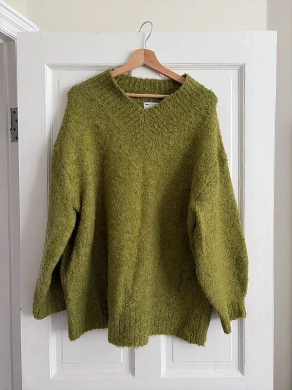 ASOS Design ASOS design green knit jumper
