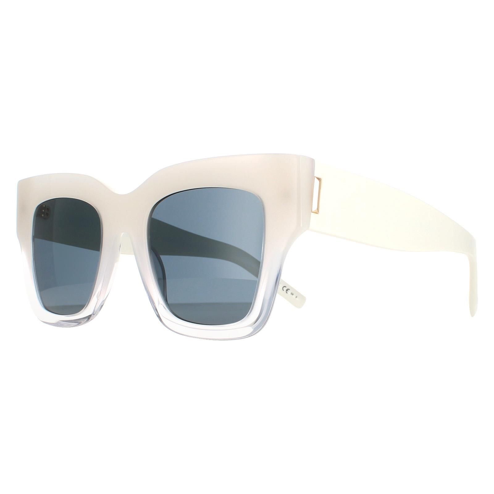 Hugo Boss Hugo Boss Women's Square Shaded Ivory Grey BOSS 1386/S in White - 2