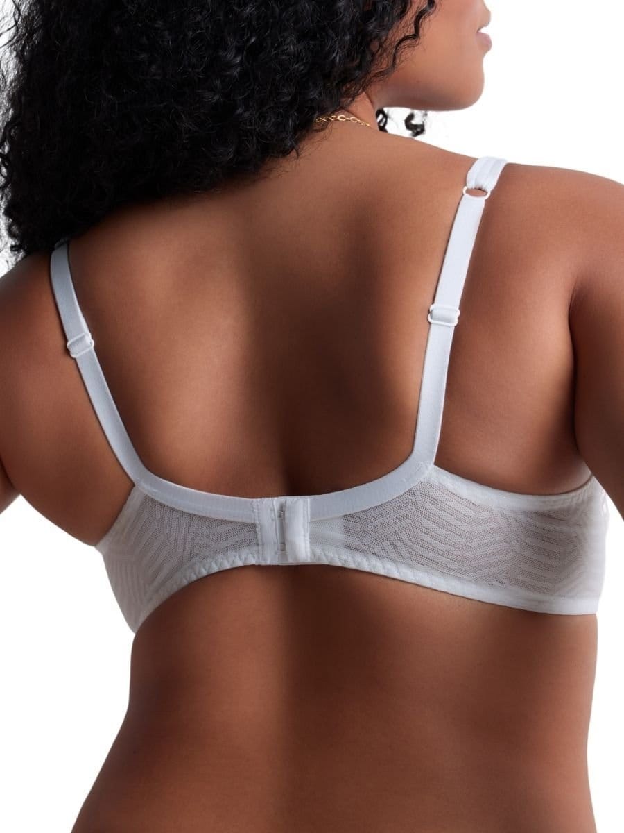 Aubade Aubade Women's Vibes High Apex Full Cup Bra in White - 4