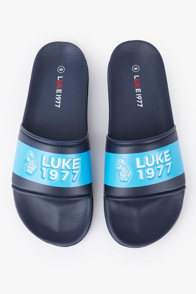 Luke 1977 Luke 1977 Men's Hatton Slides in Navy - 2