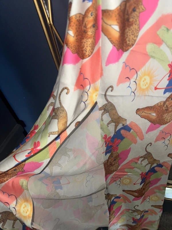 Never Fully Dressed Never Fully Dressed Cleo Leopard Slip Dress Size 8 NEW