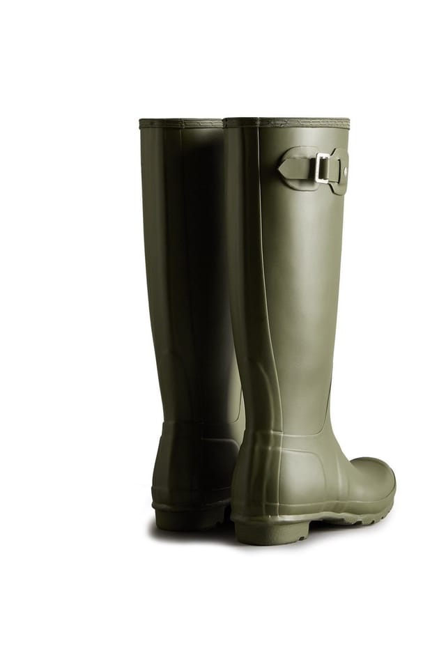 Hunter Hunter Women's Original Tall Wellington Boots in Dark Olive - 2