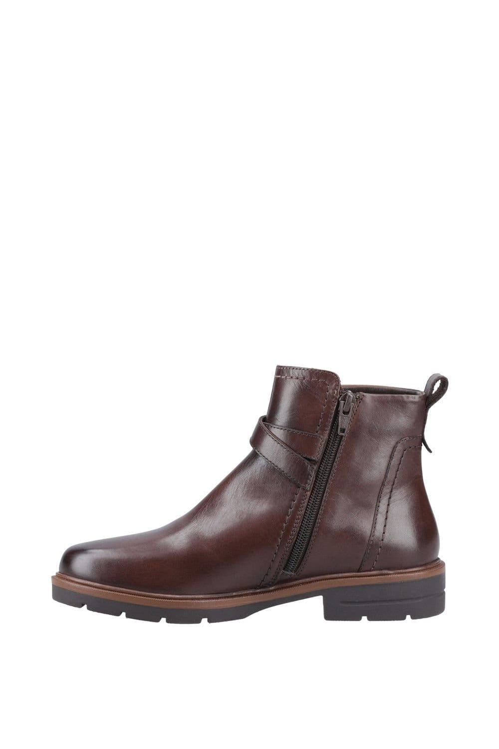 Hush Puppies Hush Puppies Women's Tove Buckle Boot in Brown - 4