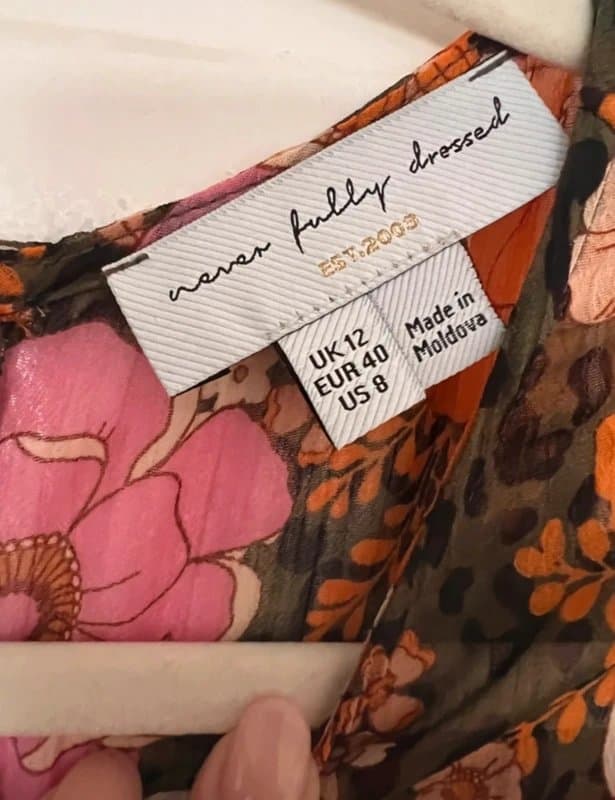 Never Fully Dressed Dress size 12
