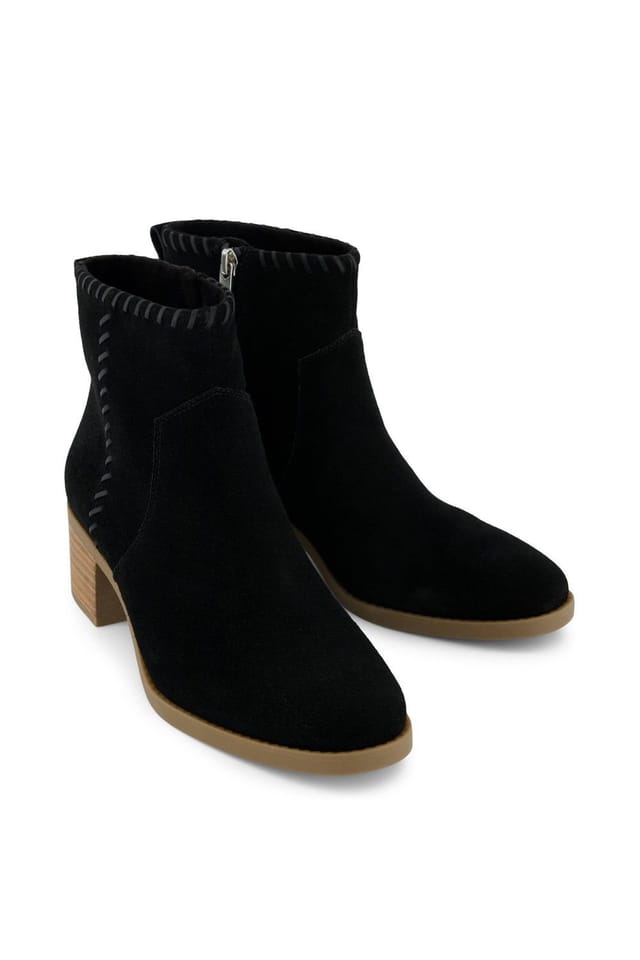 TOMS TOMS Women's Delilah Heeled Boot in Black - 3