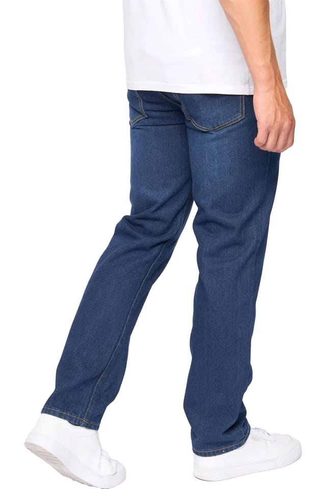 Smith & Jones Smith & Jones Men's Sazzi Straight Jeans Pack of 2 in True Black - 3