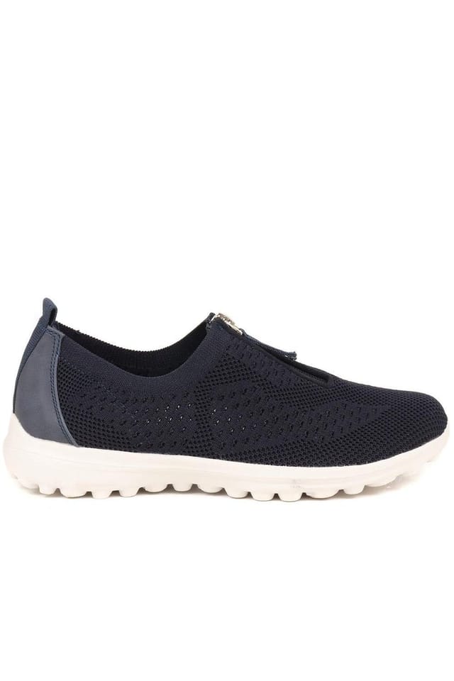 Pavers Pavers Women's Memory Foam Trainers in Navy - 2