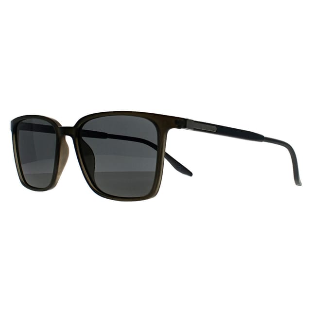 montana montana Men's Square Matte Grey Smoke Polarized MP186 - 2