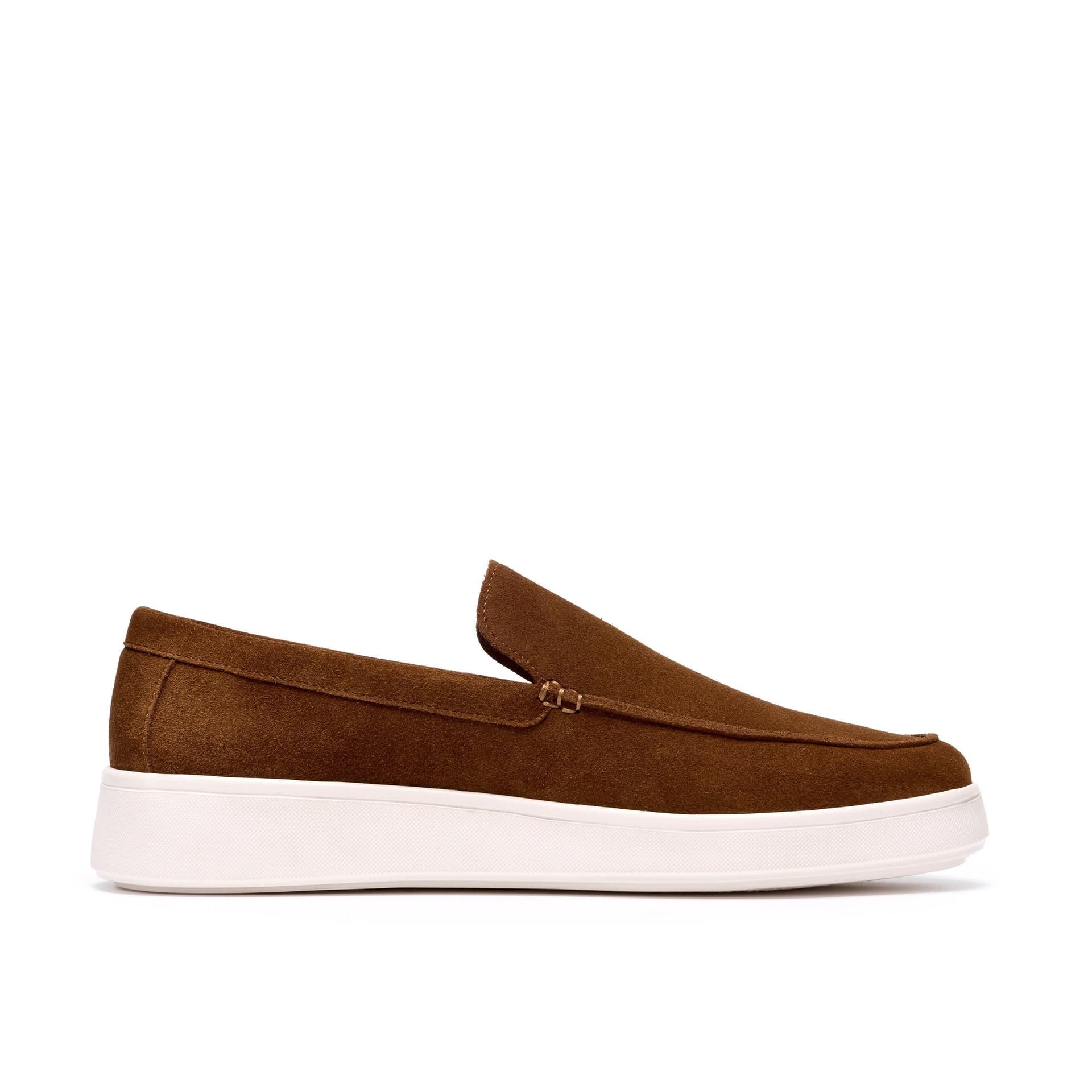 Clarks Clarks Men's Morford Lo Cola Suede Loafers, Slip Ons in Brown