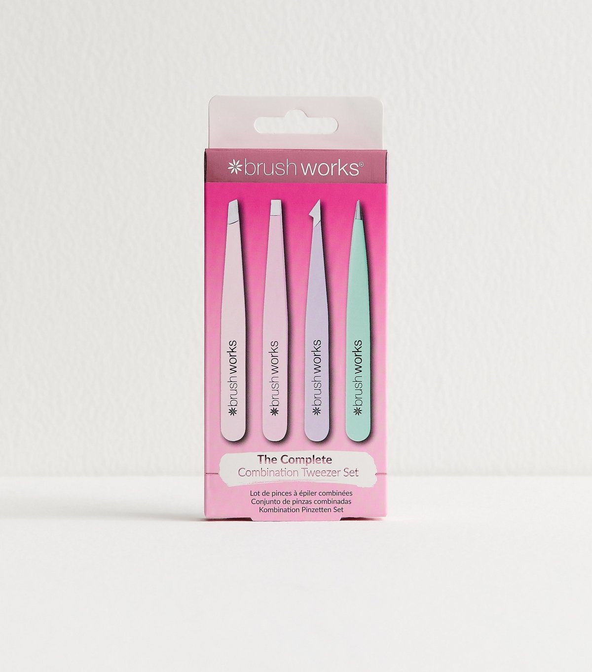 Brushworks Pastels Combination Tweezer Set Brushworks New Look - 1