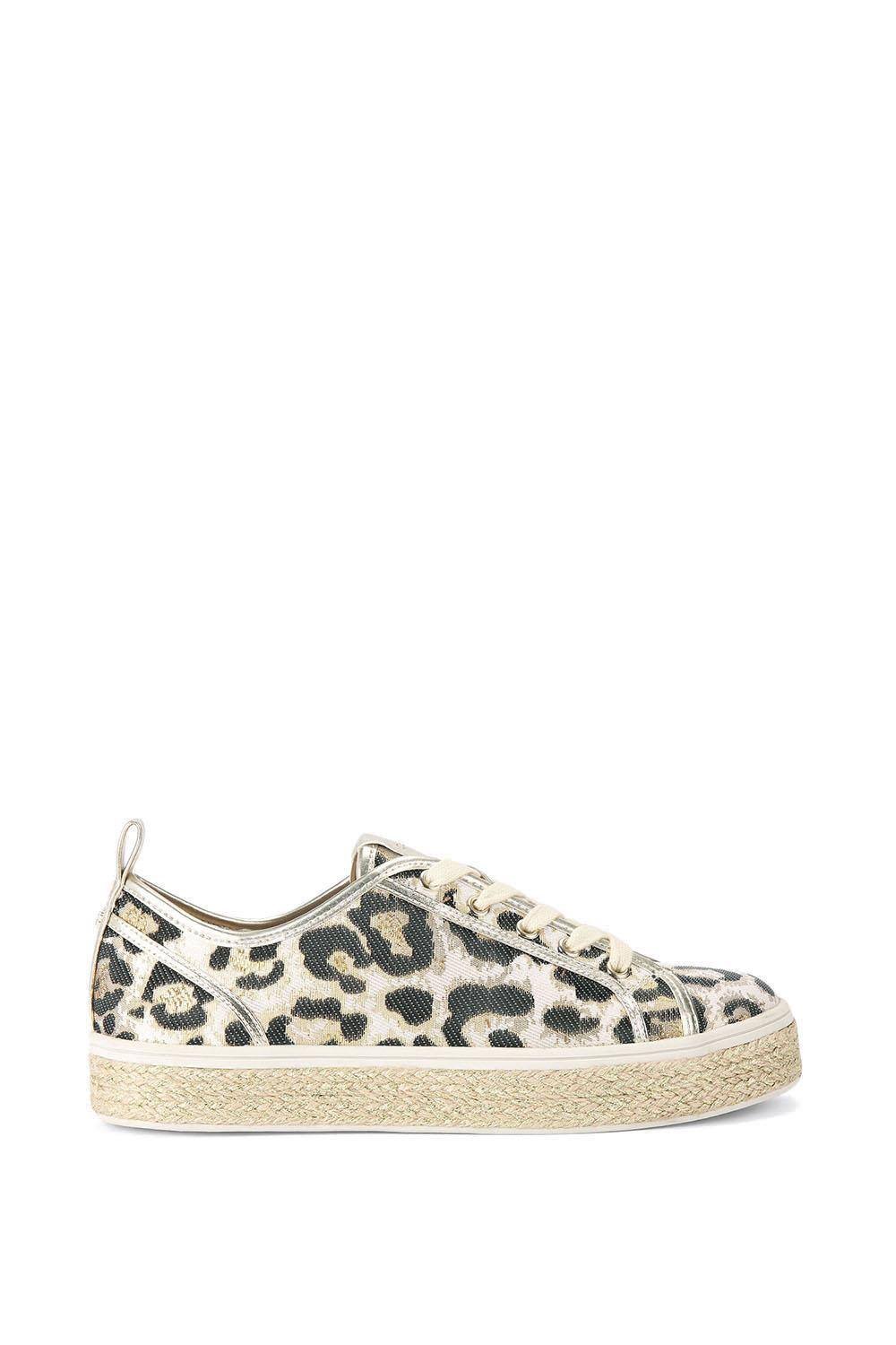 Carvela Carvela Women's 'Sorano Sneaker' Fabric Trainers in Gold - 4