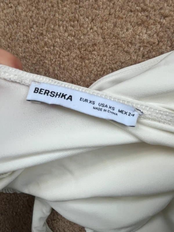 Bershka Bershka white bodysuit