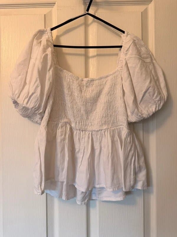New Look White off the shoulder top