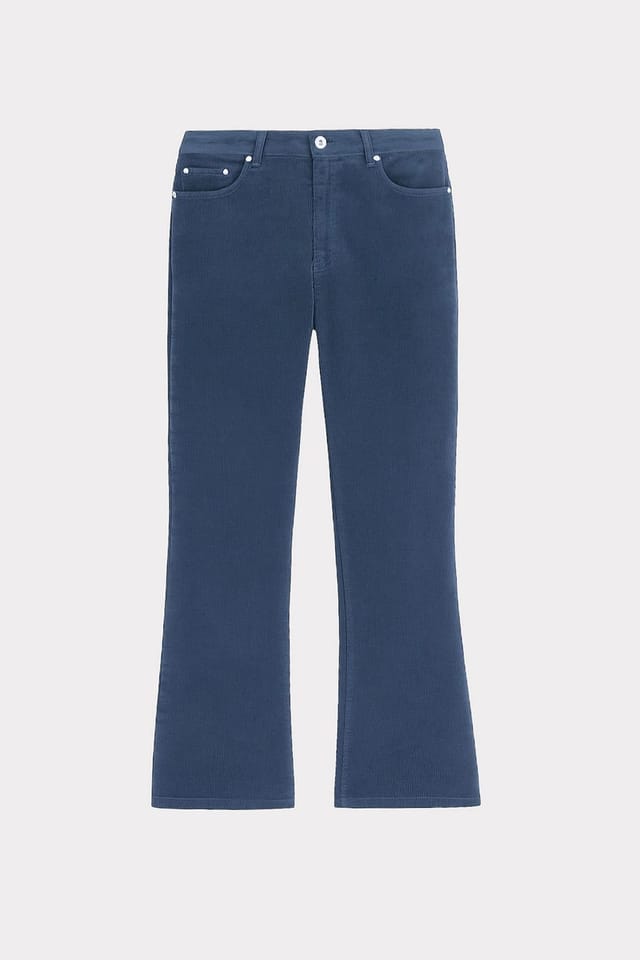 Kettlewell Kettlewell Women's Jamie Cord Bootcut Trousers in Mid Blue - 2