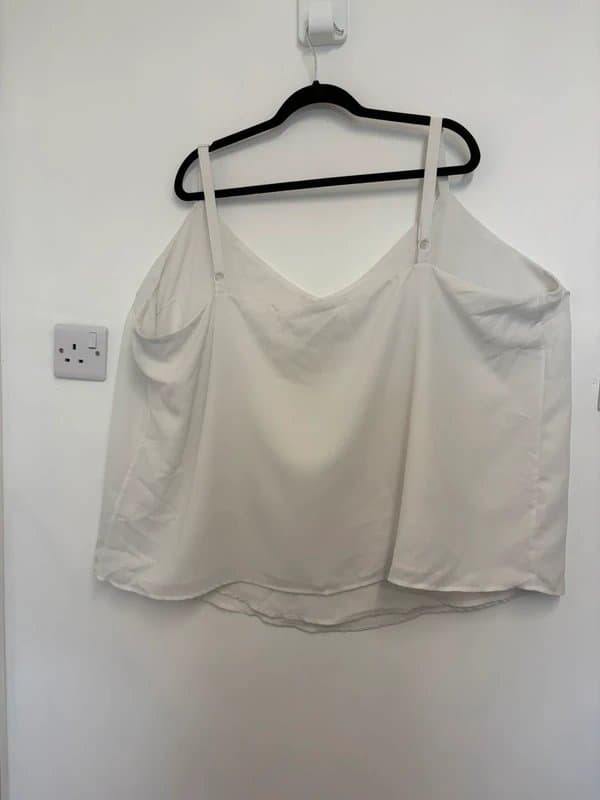 ASOS ASOS White Cami Top – Size UK 26