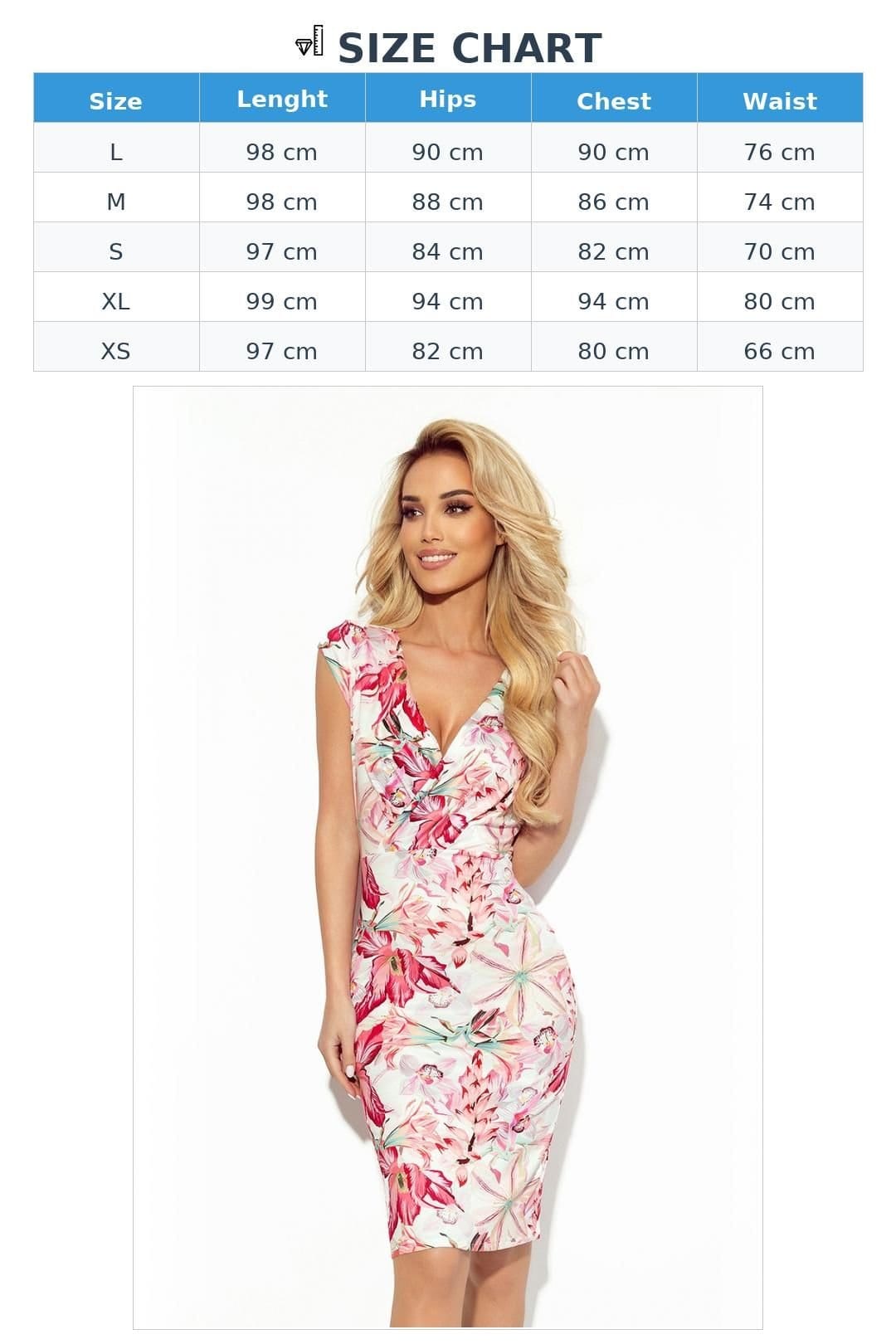 Love Lace Love Lace Women's Fitted Envelope Neck Short Sleeve Floral Dress in Pink - 4
