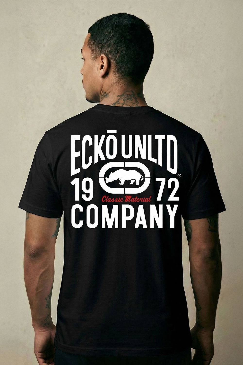 Ecko Untld. Ecko Untld. Men's Material T-Shirt in Black - 2