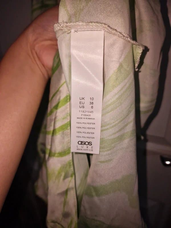 ASOS Asos luxe satin midi cami dress