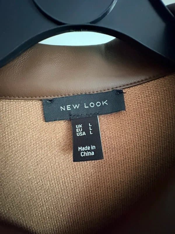 New Look New Look, leather collar top