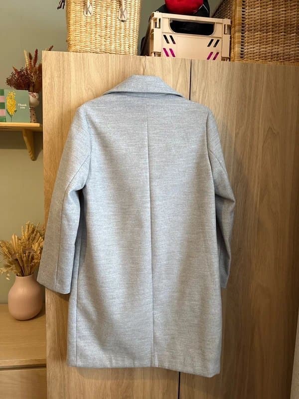 New Look New Look grey mid length coat