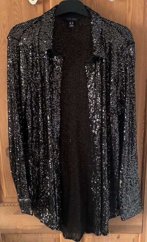 New Look Women’s sequin shirt