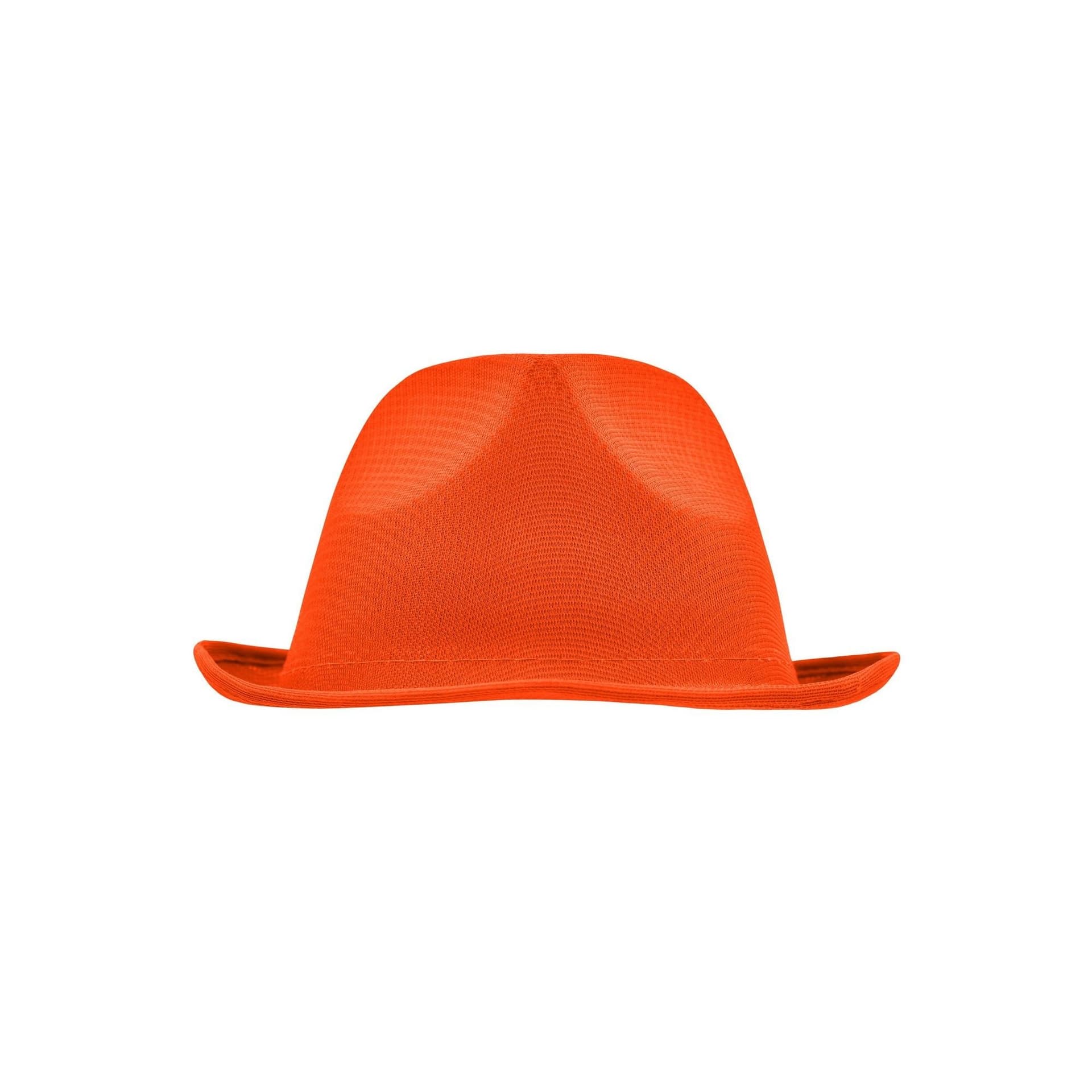 Myrtle Beach Myrtle Beach Men's Promotion Honeycomb Fedora in Orange