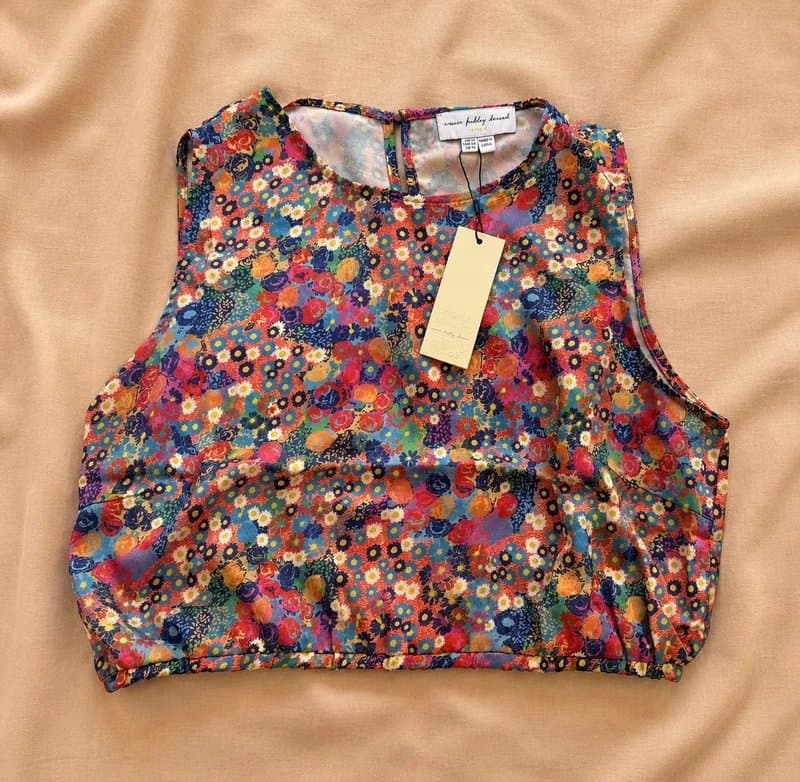 Never Fully Dressed Never Fully Dressed Floral Co-Ord – Crop Top & Maxi Skirt – UK 14 – New with Tags