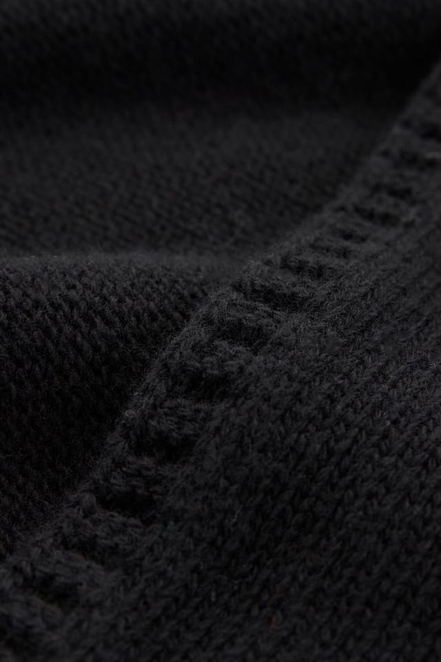 Celtic & Co Celtic & Co Women's Supersoft Cocoon Cardigan in True Black - 3