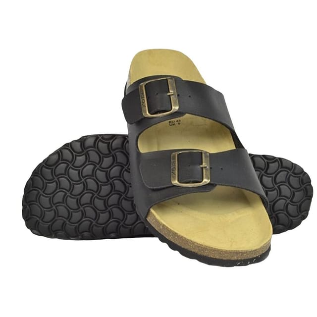 Biox Biox Men's Aston Sano Sliders in Black - 3