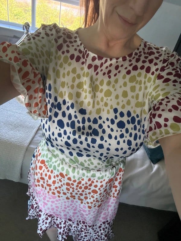 Never Fully Dressed Multicolour Print Midi Dress