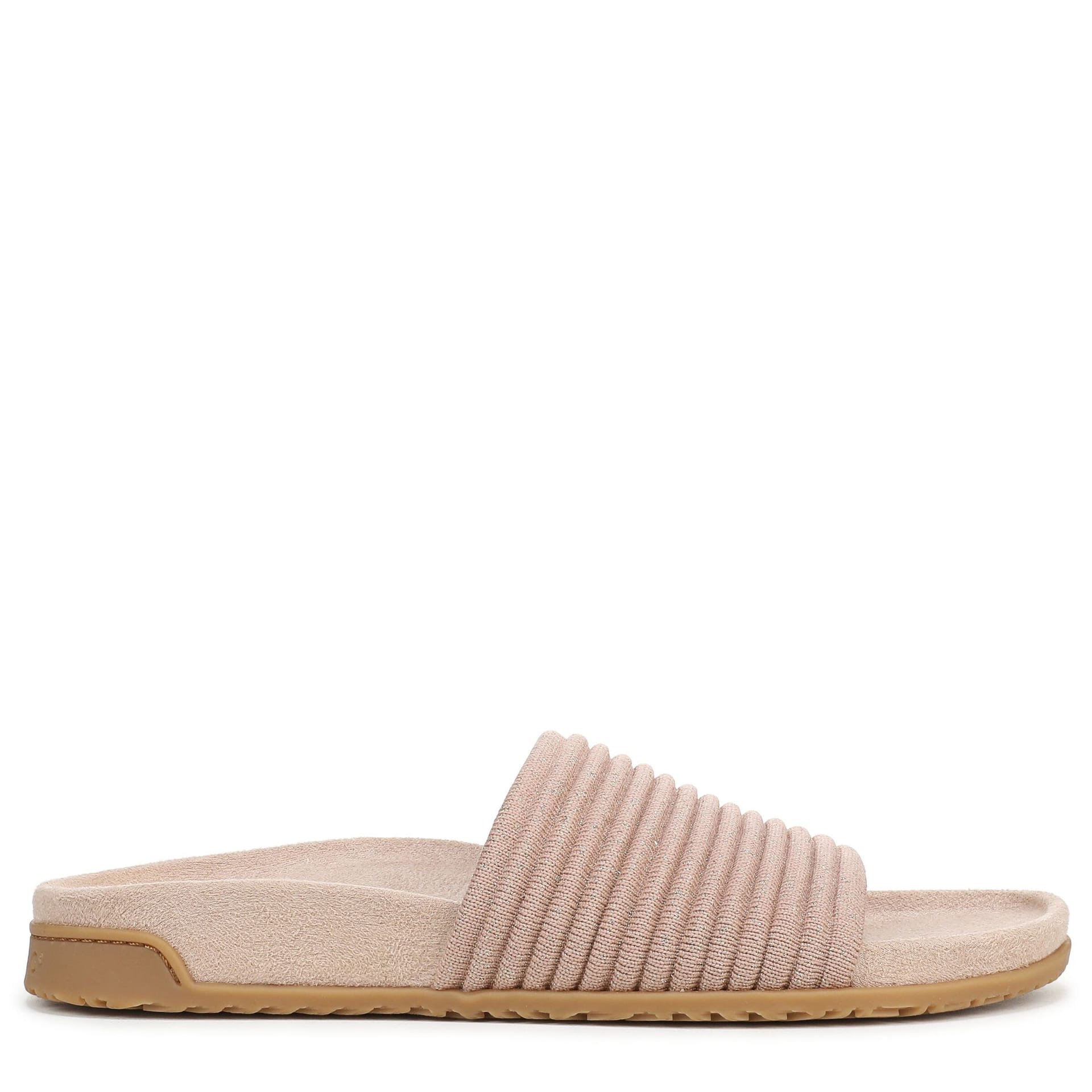 Vionic Vionic Women's Evie Knit Slide Sandals in Pale Pink - 4