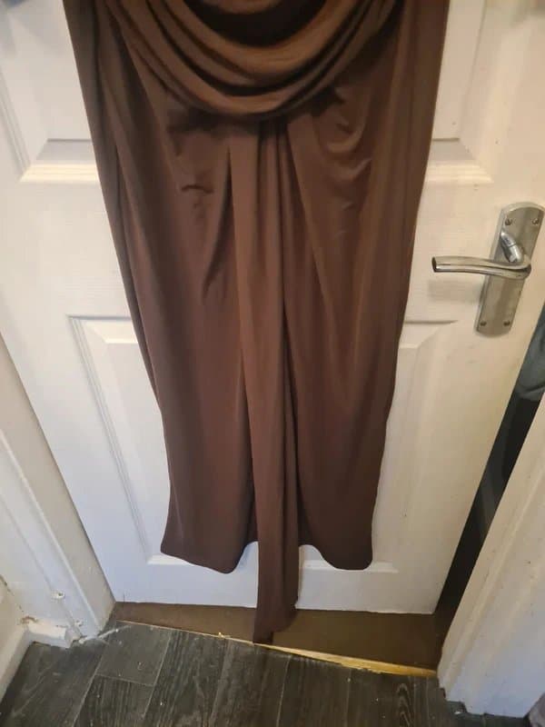 JardinVue BNWT JardinVue Jersey Solid Maxi Dress With Cape

Size L