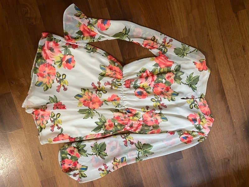 New Look Floral jumpsuit