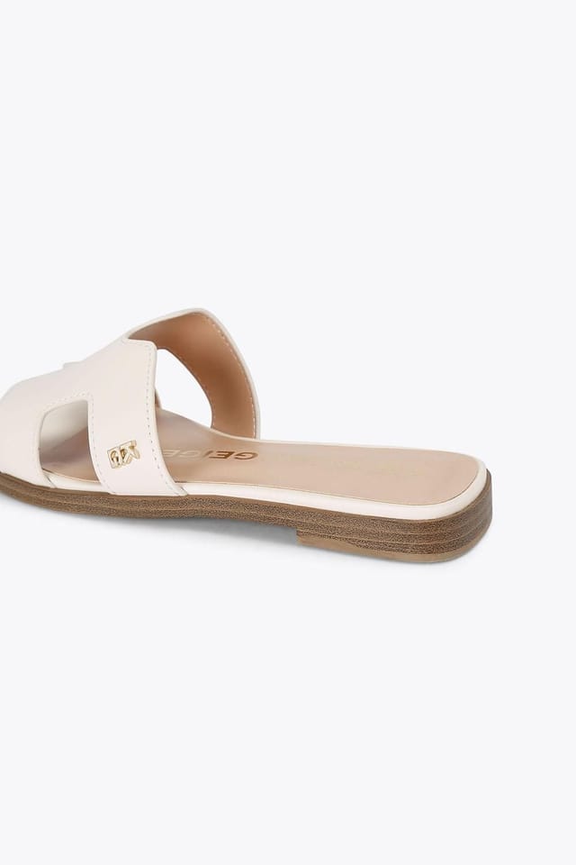 KG Kurt Geiger KG Kurt Geiger Women's 'Raven' Flats in Cream - 3