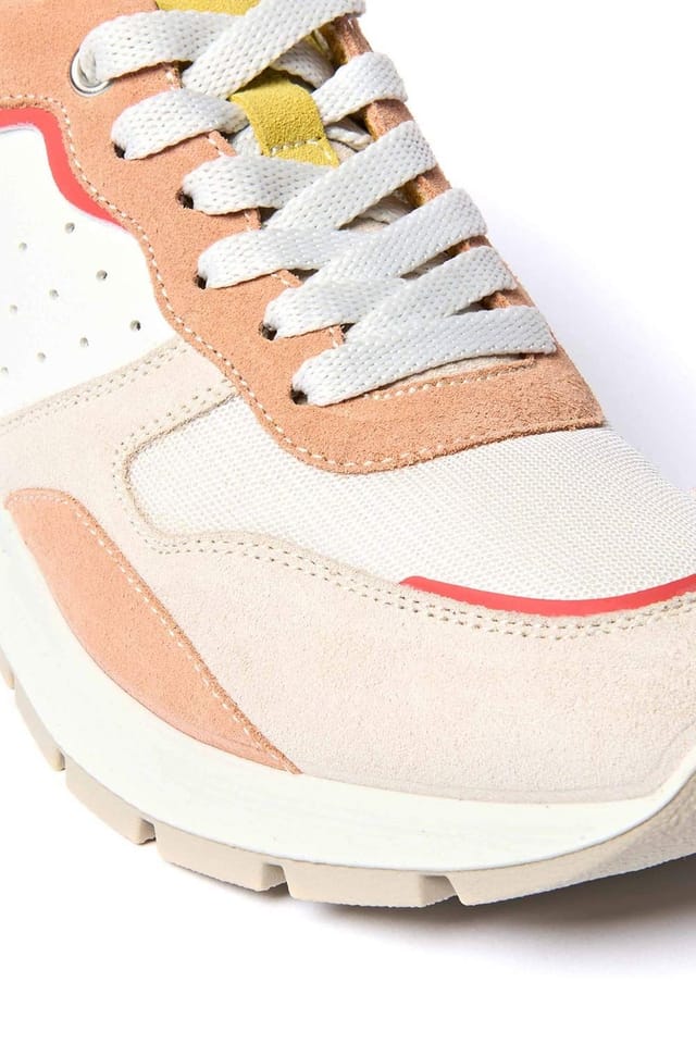 Moshulu Moshulu Women's 'Teresa' Lace Up Mesh Panel Trainers - 3