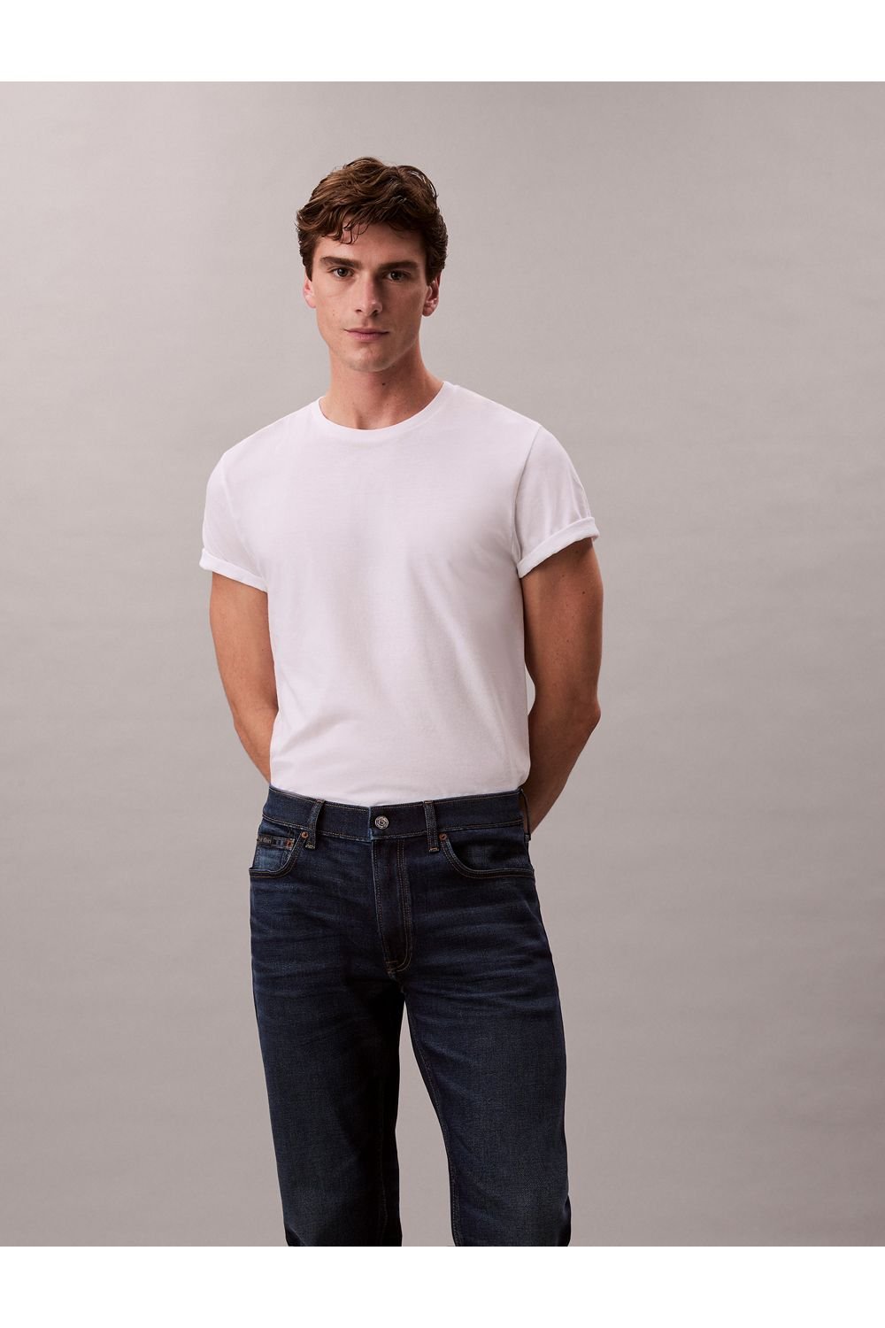 Calvin Klein Calvin Klein Men's Slim Straight Dark Casper Jean Blue - 4
