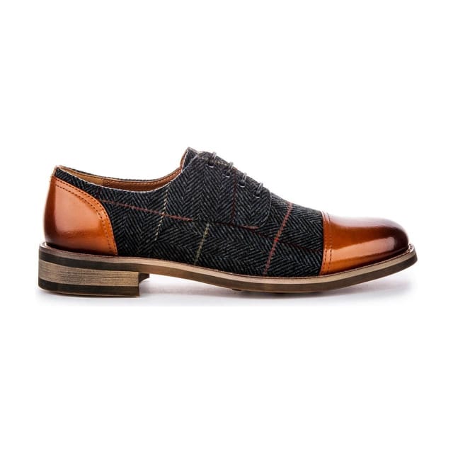 JUSTINREESS ENGLAND JUSTINREESS ENGLAND Men's 'Theon' Leather Shoes in Navy - 2
