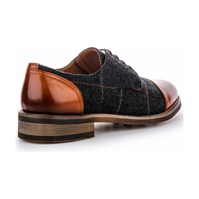 JUSTINREESS ENGLAND JUSTINREESS ENGLAND Men's 'Theon' Leather Shoes in Navy - 3